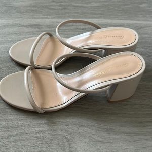 GIANVITO ROSSI SANDAL HEELS - 9.5